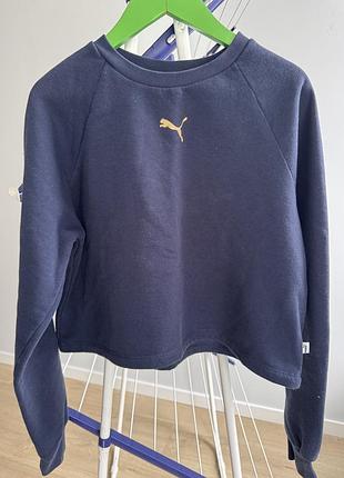 Світшот puma блакитний