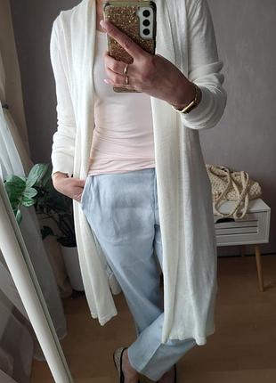 Кардиган люкс бренда лен и шелк новый