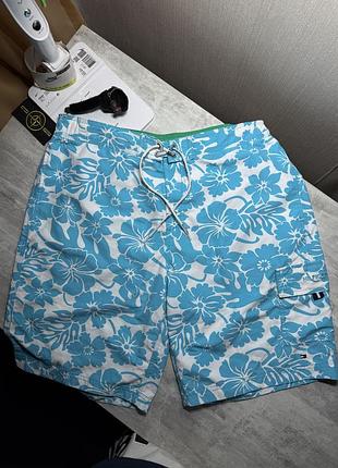 Чоловічі пляжні шорти плавки tommy hilfiger l