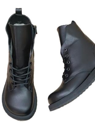 Жіночі шкіряні зимові черевики анатомічні