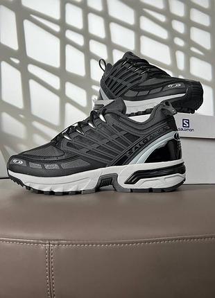 Мужские кроссовки salomon acs pro BSDx grey black white