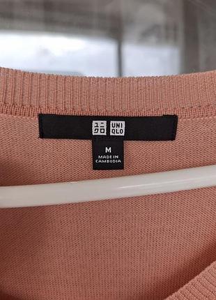 Джемпер из шерсти 100% uniqlo m 4
