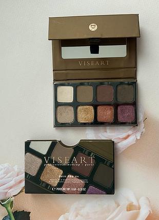Палетка тіней viseart petit pro un 8 g