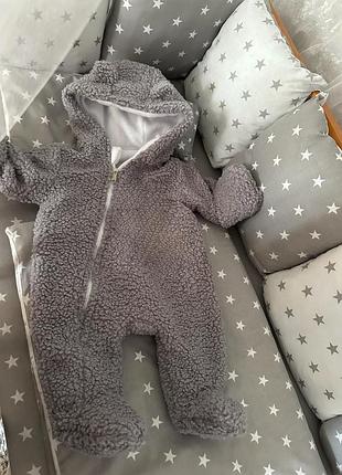 Комбінезон  матеріал -тедді, на флісовій підкладці орієнтовний температурний режим +7+15 градусів