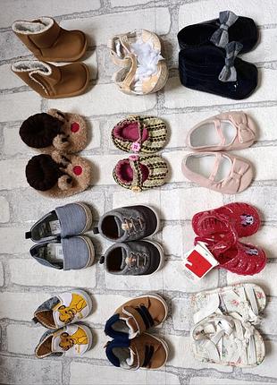 Чобітки теплі пінетки primark 3