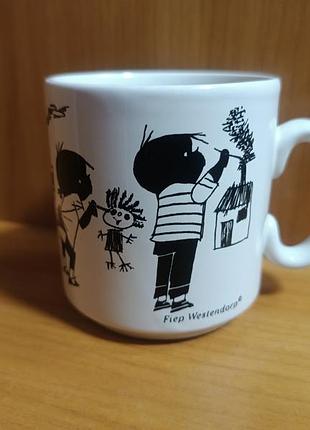 Ілюстрована чашка fiep westendorp/200 ml/ made in england