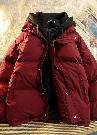 Пуховик з капюшоном