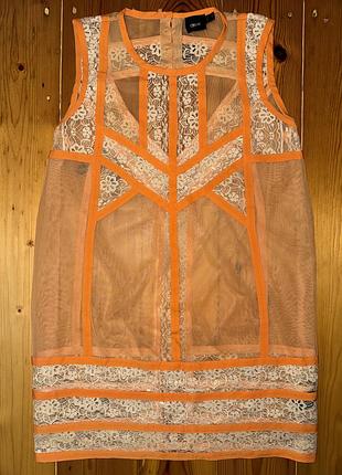 Напівпрозора майка блуза asos, розмір 8