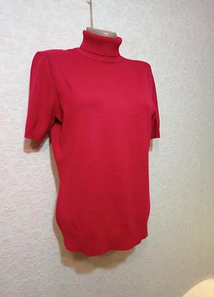 Гольф вишневого цвета 46 размер
