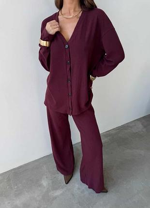 Теплий костюм палацо 🔥🔥🔥🔥🔥