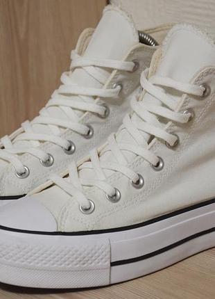 Текстильні кеді на платфорі