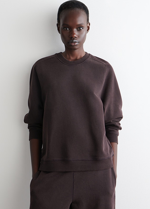 Хлопковый свитшот cos 1289612001