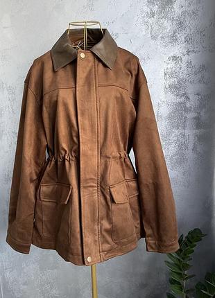 Трендова замшева куртка