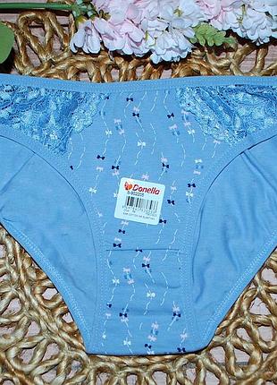 Трусики слипы s донелла donella бантик кружево