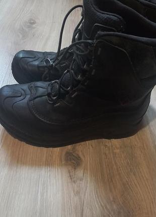 Кожаные сапоги, фирменные