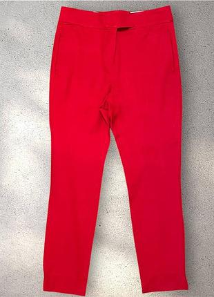 Штани брюки класичні жіночі в червоному кольорі