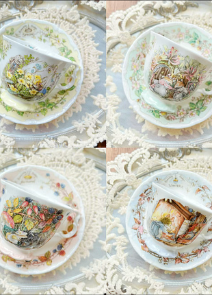 Чайные пары, английский фарфор royal doulton