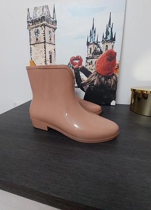 Резиновые сапоги ботильоны