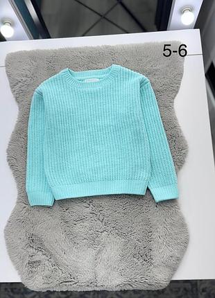 Светр светер кофта для дівчинки 5-6 років