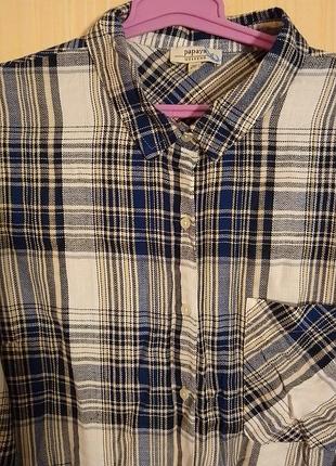 Вискозная рубашка 54 размера