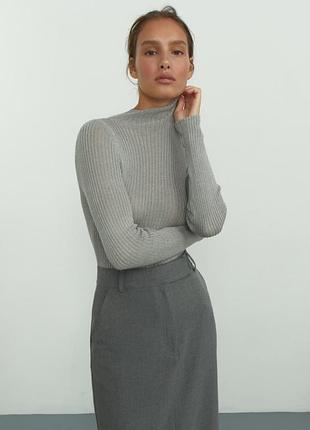 Напівпрозорий лонгслів