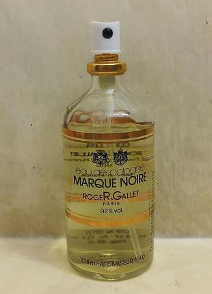 Marque noire roger & gallet 5 мл пробник распив аромата винтаж редкость