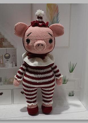 Свинка - игрушка ручной работы