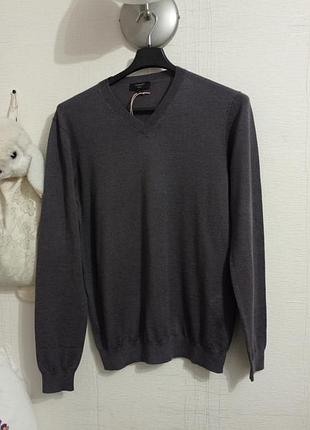 Светр. джемпер. вовна, шовк.