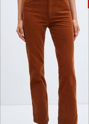 Брюки вельветовые mango