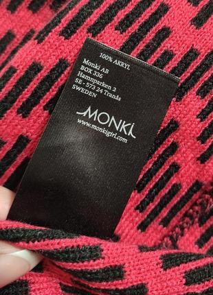Стильний візерунчастий шарф снуд хомут monki6 фото