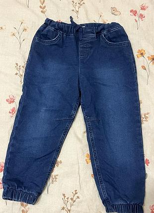 Утеплені джинси на дівчинку