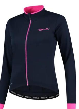 Зимняя велосипедная куртка m размер rogelli женская спортивная кофта