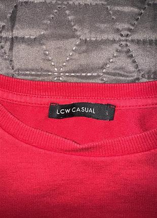 Красный свитшот lc waikiki 3