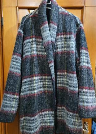 Кардиган пальто 
58%шерсть
22%вискоза