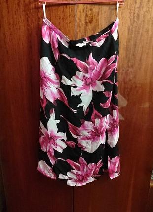 Шикарна довга спідниця,віскоза.