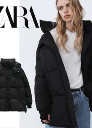 Куртка пуфер zara