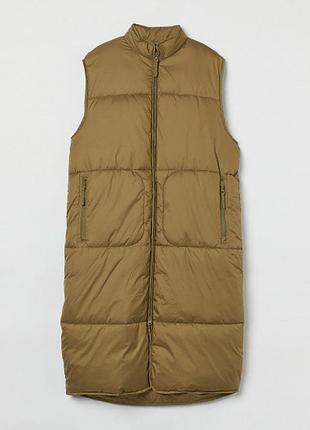 Удлиненный жилет h&amp;m