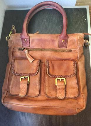 Продам кожаную сумку