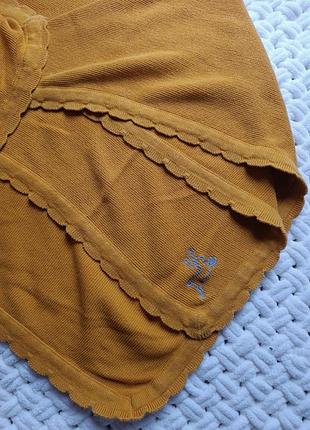 Котонова в'язана пелюшка ковдра одіяльце ikea 75*100см