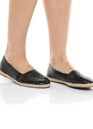 Эспандрельи, эспадрльи, балетки женские черные