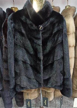 Полушубок, шуба,автоледи норковая,норкровый полушубок