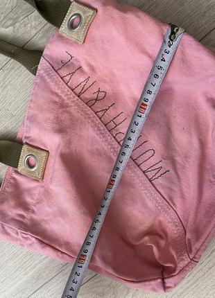 Morphs& nye розовая тканевая сумка)-шопер5 фото