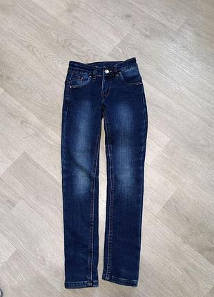 Зимние, теплые джинсы как новые