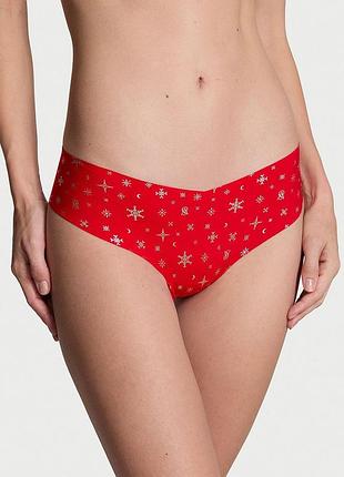 Трусики червоні безшовні стрінги оригінал victoria’s secret