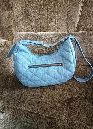 Джинсова сумка на плече 4