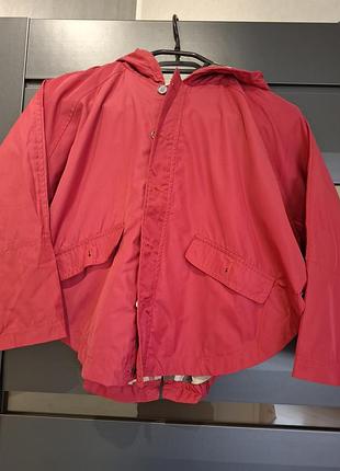 Плащ-ветровка для девочки