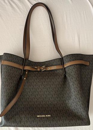 Сумка michael kors коричнева