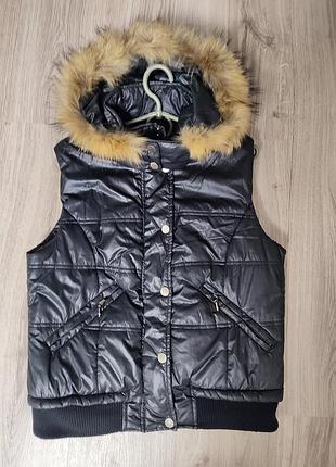 Жилетка теплая