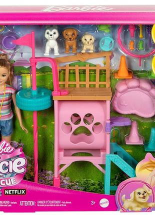 Игровой набор барби стейси тренировки щенков