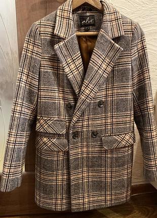 Теплий піджак пальто